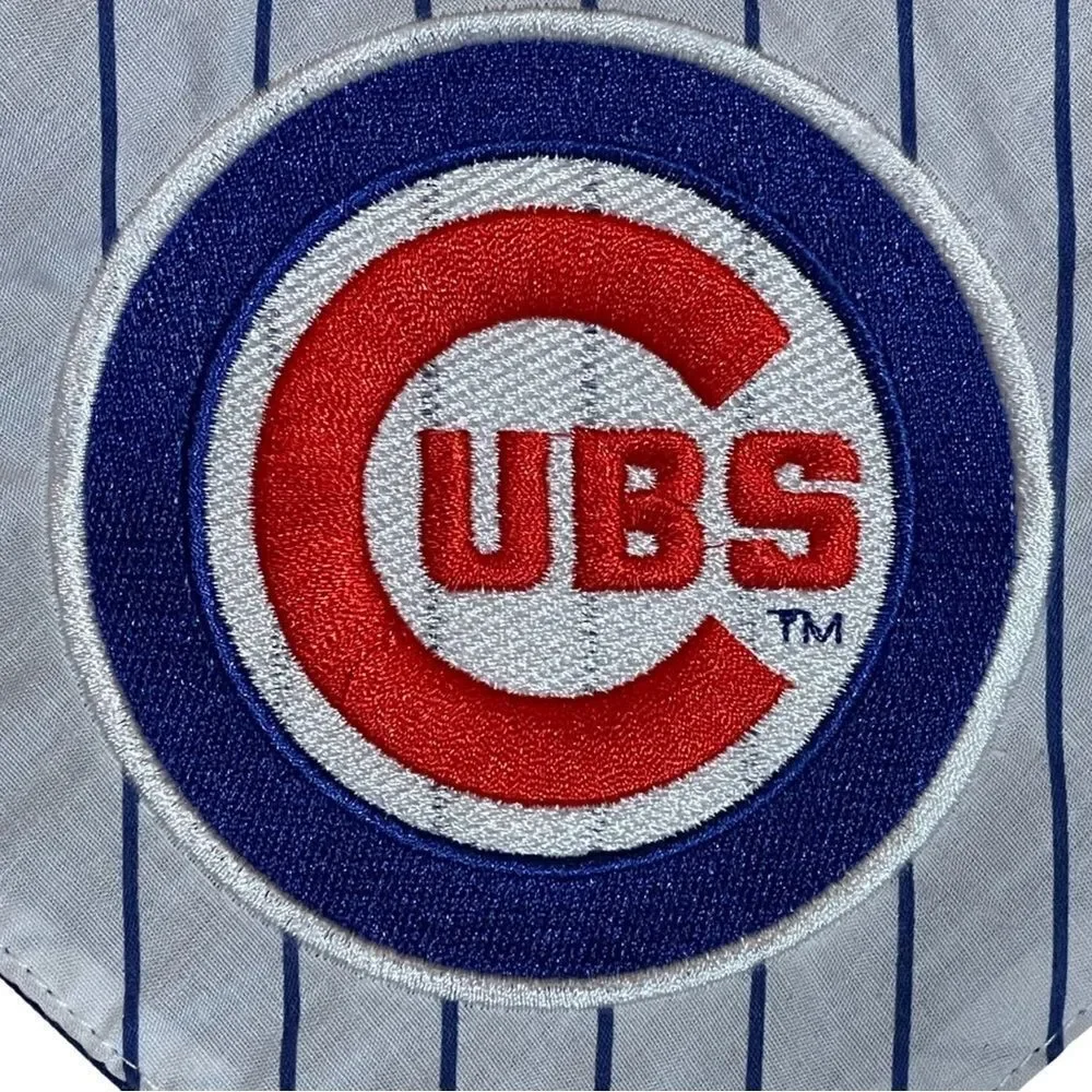 Pets First MLB Dog Collar Bandana MLB Chicago Cubs Size L/XL NWT